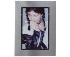 Hama Portrait Bilderrahmen Nantes (Fotogröße 10 x 15 cm) silber