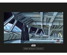 Komar Wandbild Star Wars Classic RMQ Vader Commando Deck | Kinderzimmer, Jugendzimmer, Dekoration, Kunstdruck | ohne Rahmen | WB160-40x30 | Größe: 40 x 30 cm (Breite x Höhe)