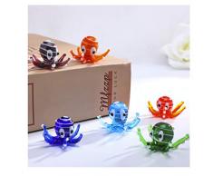 Crystalsuncatcher Glasdekoration, bunt, dekorativ, Tischdekoration Shark-Brown