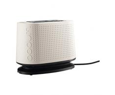 Bodum 10709-913EURO-3 Bistro Toaster Kunststoff 15.5 x 26.5 x 21.5 cm, weiß