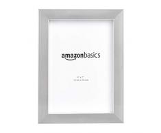 AmazonBasics - Fotorahmen - 13 x 18 cm, Nickelfarben, 2 Stück