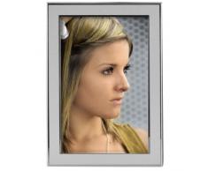Hama Portrait Bilderrahmen Philadelphia (Fotogröße 21 x 29,7 cm, DIN A4) silber