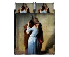 Italian Bed Linen Sogni dAutore Bettwäsche set, 100% Baumwolle, SD01, Doppelte