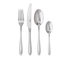 Sambonet 52515-81 Tafelbesteck Dream 24-teilig Edelstahl 18 x 10 cm, vollheft