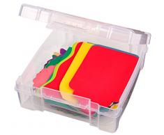 Unbekannt ArtBin 6953 ab 6 x 6 Essentials Aufbewahrungsbox, transluzent klar