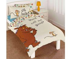 GRUFFALO Bettwäsche-Set, Polycotton, Mehrfarbig, Einzelbett