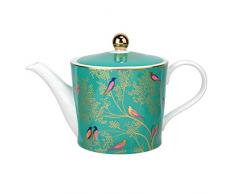 Sara Miller London SMC78923-XG Chelsea Teekanne, Keramik, grün, 290 x 175 x 150 cm