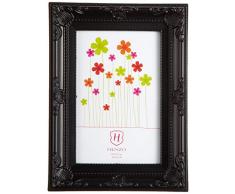 Henzo ColourBarok Bilderrahmen, Plastik, schwarz, 10x15