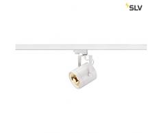 SLV Euro Spot für Hochvolt-Stromschiene 3Phasen, Aluminium, GU10, weiß