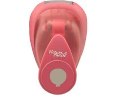 Vaessen Creative Motivstanzer Luftballon, Small, Motivlocher aus Metall und Plastik, Ausgestanztes Motiv 12,6 x 15,9 mm, zum Basteln mit Papier