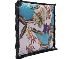 Kare Kissen Flower Garden Fringe 45x45cm, Mehrfarbig, One Size