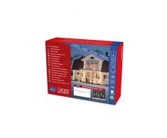 Konstsmide 4852-103 LED Hightech System Erweiterung / Lichtervorhang Eiszapfen / für Außen (IP44) / 50 warm weiße Dioden / transparentes Kabel