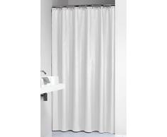 Sealskin Textil Duschvorhang Antibakteriell, Farbe: Weiß, B x H: 180 x 200 cm