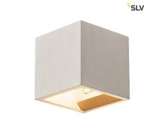 SLV Wandlampe SOLID CUBE für die gemütliche Innenbeleuchtung von Wänden, Flur, Fassaden, Treppen, Eingängen | Up- and Down Wandleuchte, Wand-Beleuchtung, Wand-Strahler | LED G9, max. 25W, EEK D - A+