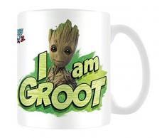 Marvel Comics Guardians of The Galaxy Vol. 2 I Am Groot Ceramic Mug Kaffeetassen, Keramik, Mehrfarbig, 7.9 x 11 x 9.3 cm