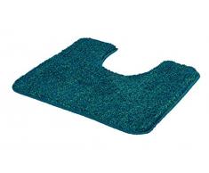Kleine Wolke WC-Vorleger Seattle / 55 x 50 cm/Farbe Pazifik Badteppich, Polyester, 55x50x3 cm