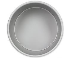 PME RND082 Runde Backform aus eloxiertem Aluminium, 203 x 51 mm, Silver, 20.3 cm
