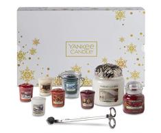 Weihnachtliches Geschenkset von Yankee Candle mit Duftkerzen und passendem Zubehör