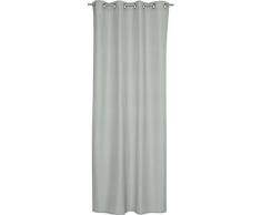 Schöner Wohnen Consist Ösenschal, Polyester, Beige, 250 x 140 cm