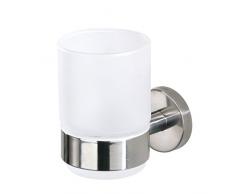 Tiger Boston Becherhalter und Zahnputzbecher, Edelstahl poliert