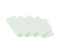 Venilia Mint Tischset Platzset Tischwäsche Platzdeckchen für Esszimmer gewebt TRIANGLE Dreieck-Muster Gewebe 4er Set Vinyl, 4 Stk. 45 x 30 cm, 59003, Kunststoff