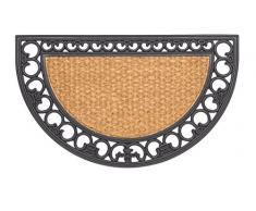 HMT 375200 Gazelle Half Moon Kokosfaser Fußmatte 45 x 75 cm