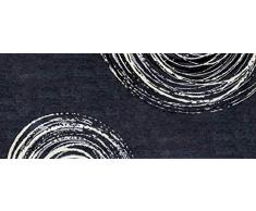 wash+dry Teppich Swirl, 80x200 cm, innen, waschbar, randlos