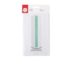 Rayher 3103715 Verzierwachs, jade, 2 Verzierwachsplatten 20 x 10 cm, Wachsfolie zum Kerzen verzieren, Kerzenwachs, Wachsfolie