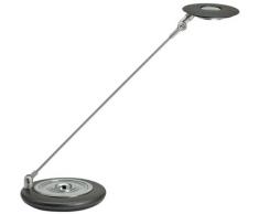 Maul Tischleuchte LED MAULgalaxy, Metall, Dimmbar, Touchfeld, Tageslichtweiß, 1920 Lux, Silber, 8202495
