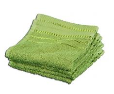 Gözze Seiftuch 4er-Set, 100% Baumwolle, 30 x 30 cm, Berlin, Limone, 101-5030-A2