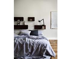 LINUM Paolo Tagesdecke, Baumwolle, Helles Lavendel Lila, 270 x 260 cm