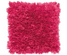 Dutch Decor Kissen Romano 45x45 cm Fuchsie - Zierkissen - Dekokissen - Heimtextilien - Dekoration