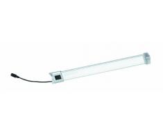 Reality Leuchten LED Unterbaulampe, inklusive 4W LED, 3000K, 300 lm, Länge: 30 cm, inklusive Montagematerial, titan R62895187
