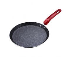 Renberg Deli - Crepe-Pfannen gepresste Aluminium rot 24x2.0 cm induktionsgeeignet