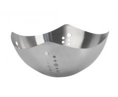 Equinox 507603 Obstkorb, Durchmesser 30 cm, Edelstahl