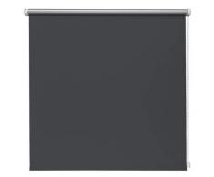 Thermo-Rollo Graphite 90x150 cm ohne Bohren Verdunkelungsrollo Seitenzugrollo Klemmrollo Blackout Silberbeschichtung