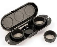 Handpresso 48218 Domepod Case - Kaffeepulver-Etui mit 3 Domepods Pump Espressomaschinen