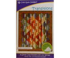 Muster Übergänge mit 2 und eine Hälfte Zoll Streifen Cozy Quilt Design