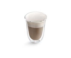 Delonghi 5513214611 Kaffeeglas Transparent 2 Stück(E) 220 Ml - Kaffeegläser (Transparent, Glas, 2 Stück(E), Klar, 220 Ml, 117 Mm)