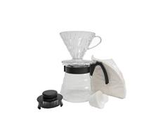 HARIO Kaffeemühle, Clear and Black, 2 Cup