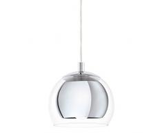 EGLO ROCAMAR Hängeleuchte, Stahl, 40 W, chrom