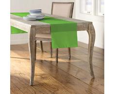 LA, Leinen, Polyester, Popelin, Tischläufer, Polyester, Lime, 35.56 x 274.3 x 0.04 cm