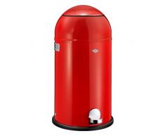 Wesco Liftmaster Mülleimer, Stahlblech, Rot, 34.6 x 34.6 x 71 cm