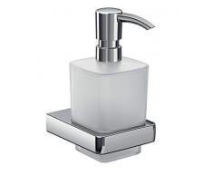 Emco Trend Seifenspender für Flüssigseifen, Glas satiniert, Inhalt 155 ml, Badaccessoires, für Wandmontage - 22100101