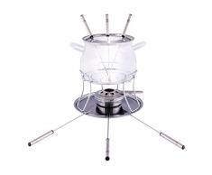Stylen Cook Fondue Set inkl. Spritzschutz & Gabeln