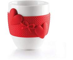 Guzzini, Trinkbecher Love, Ø10,5 x h10 cm