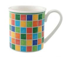 Villeroy & Boch 10-1360-9651 Twist Alea Limone Becher mit Henkel 0.30 Liter 6-er Set