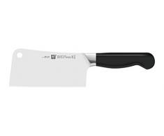 Zwilling 33615-151-0 Pure Hackmesser, Rostfreier Spezialstahl, Zwilling Sonderschmelze, Kunststoff, 150 mm, schwarz