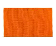 Gözze Mikrofaser Badteppich, 50 x 70 cm, Chenille, Orange, 1037-0764-050070