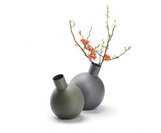 Philippi Balloon Vase L, Grau, 22 cm (h)